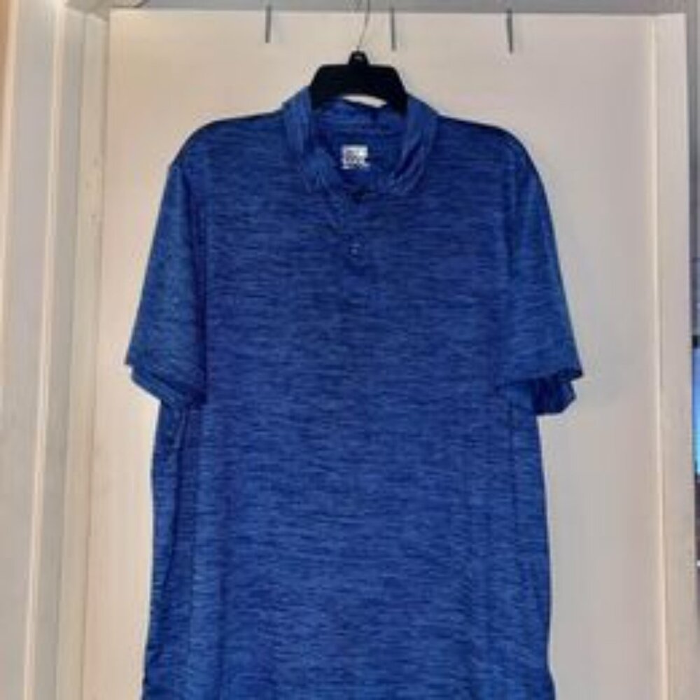 Like new, Men’s Blue Polo Shirt by 32 Degrees Cool, XL